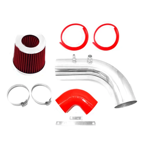 EMUNA COMPATIBLE PERFORMANCE AIR INTAKE SYSTEM KIT FOR 2011-2015 Sonata 2.4L L4 Engine/2011-2015 Kia Optima 2.4L L4 Engine (RED)