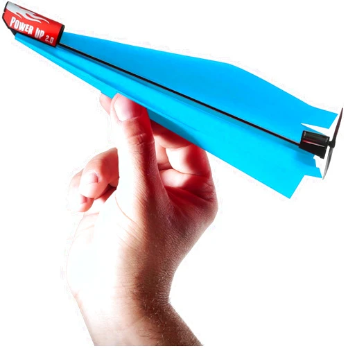 POWERUP 2.0 Paper Airplane Conversion Kit | Electric Motor for DIY Paper Planes | Fly Longer and Farther | Perfect for Kids & Adults | Ready to Use Aeroplane Engine Kits