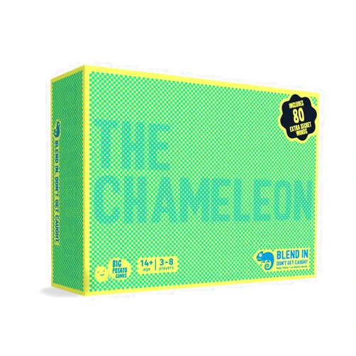 Big Potato The Chameleon, Award-Winning Board Game for Families & Friends | Includes 80 Extra Secret Words