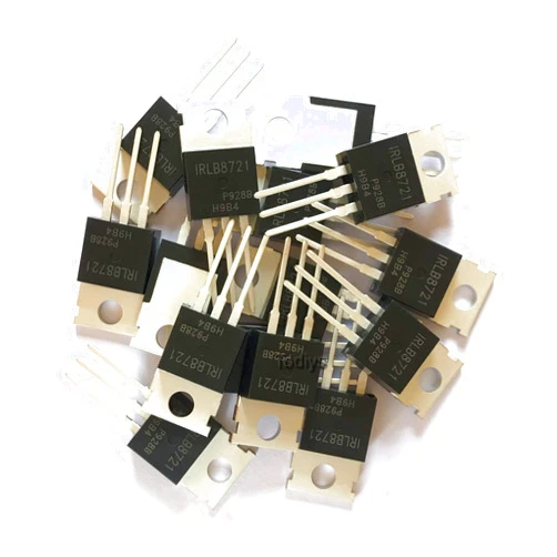 Todiys New 12Pcs for IRLB8721 30V 62A TO-220 N-Channel Power Mosfet Transistor IRLB8721PBF