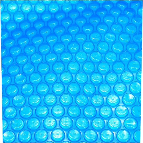 Gekufa Solar Pool Cover 16-Mil 9 x 9 FT Hot Tub Thermal Blanket Heavy Duty Floating Bubble Insulation Covers for Inground Pools Hot Tubs SPA Insulating Solar Heating, Blue