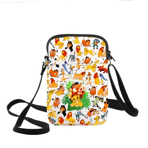 KEYCHIN Simba Lion Crossbody Bag Scar Fans Gifts Mufasa And Sarabi Shoulder Bag Pumbaa Merchandise