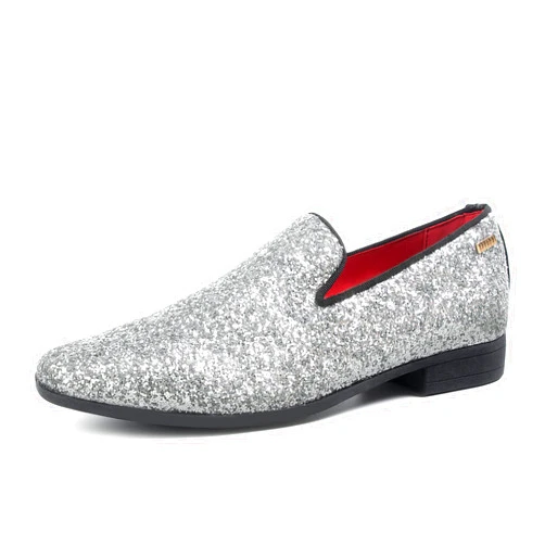 UUBARIS Mens Dress Loafers Tuxedo Suit Slip on Shoes