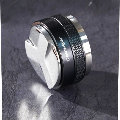 Coosigar 58mm Coffee Distributor and Tamper,Dual Head Coffee Leveler Fits for Gaggia E61 58mm Portafilter,Professional Espresso Hand Tamper.