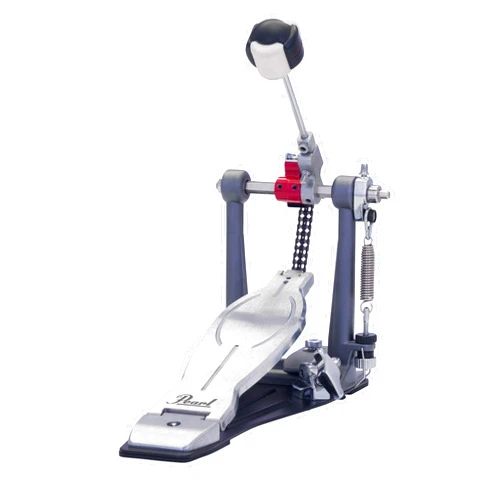 Pearl Eliminator Solo: Red Cam Single Bass Drum Kick Pedal (P1030R)