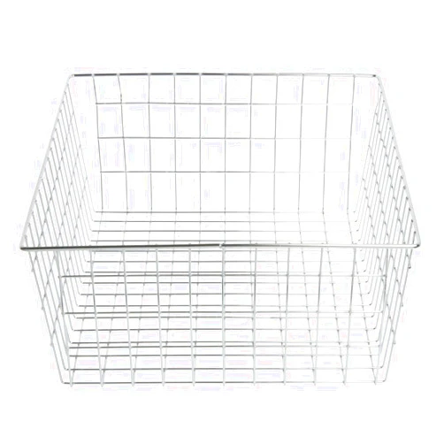 WIRECRAFT MANUFACTURING COMPANY Bagel Basket Rectangular Chrome Plated Wire- 14 5/16 L x 20 1/4 W x 6 1/8 H