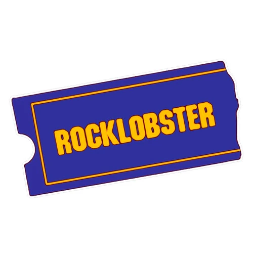 Fink Studio B-52'S Rock Lobster Vinyl Sticker Waterproof Decal Laptop Wall Window Bumper Sticker 5