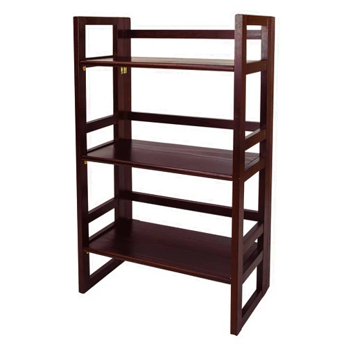 Casual Home 3-Shelf Folding Student Bookcase (20.75