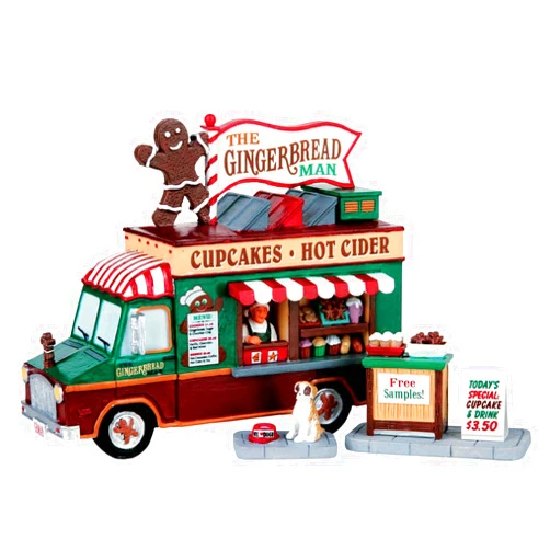 Lemax The Gingerbread Man, Set of 3#63278