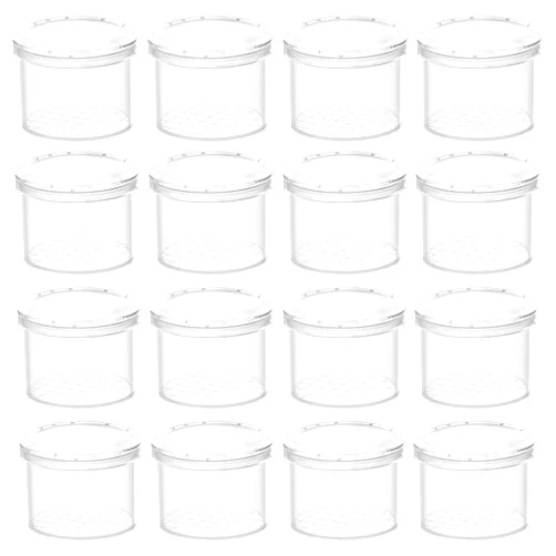 Coopay 16 Pieces Bug Viewer Critter Insect Cage Magnifying Insect Box Bug Magnifier Container Catcher Cage, Science Nature Exploration Tools