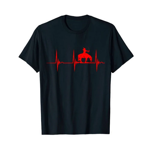 Native American Indigenous People Warbonnet Native American Heartbeat EKG Pulse Indian Chief Warrior T-Shirt