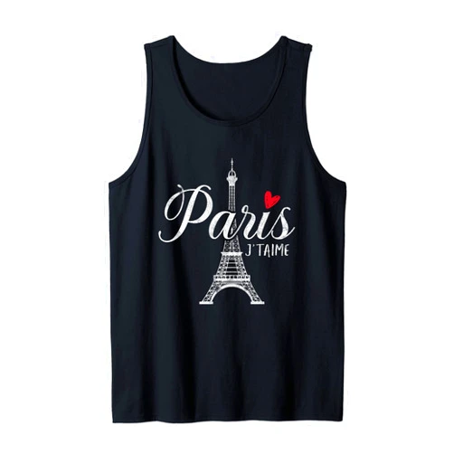 France Gifts For Men Women French Bonjour Soccer French France Paris Bonjour Marseille Monaco Eiffel Tank Top
