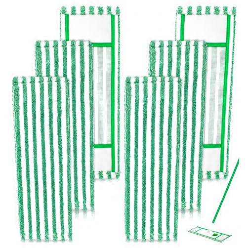 Aiyiried Mop Pads Refills Compatible with Libman Wet & Dry Microfiber Mop,6 Pack Microfiber Mop Refills for Multi Surface Hardwood Floors,Reusable Washable Microfiber Dust Mop Pads for Wet/Dry Floor Cleaning