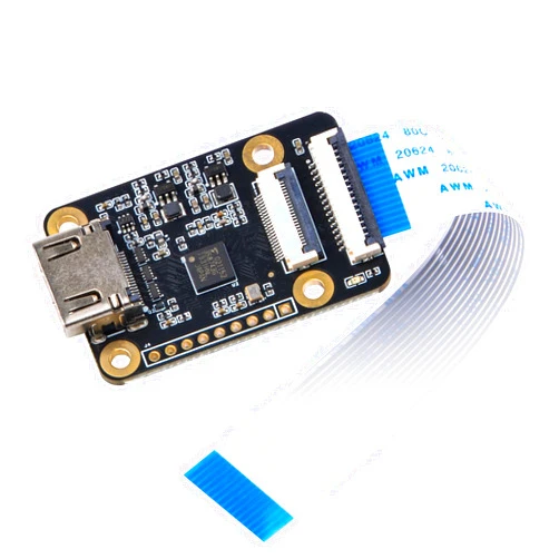 GeeekPi HDMI to CSI2 Adapter Board for Raspberry Pi, Support HDMI Input Up to 1080p 30fps, Compatible with Raspberry Pi 4B/3B+/3B/Pi Zero/W/2W