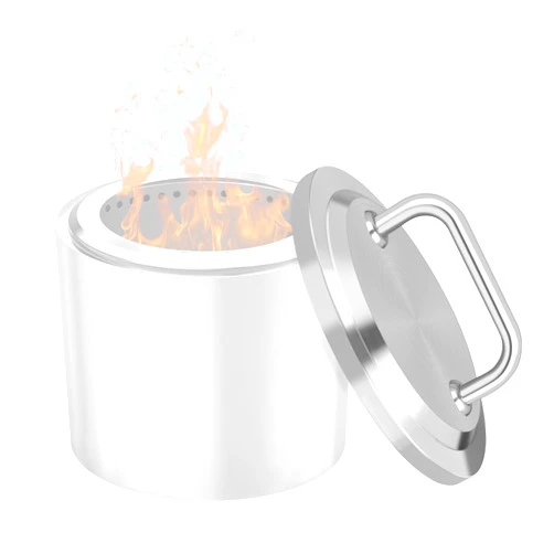 CANDANA Fire Pit Cover Lid for Solo Stove Ranger 15 Inch, 304 Stainless Steel Lid for Ranger 15