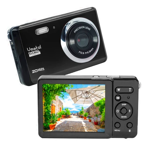Vmotal Digital Camera, FHD 1080P Camera, Digital Point and Shoot Camera, Anti-Shake Vlogging Camera for YouTube, Compact Portable Small Camera for Boys Girls Kids Student Children Teen Elderly