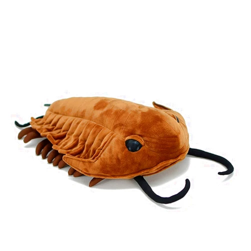 FRANKIEZHOU Simulation Trilobites Arthropod Plush,Lifelike 15.75