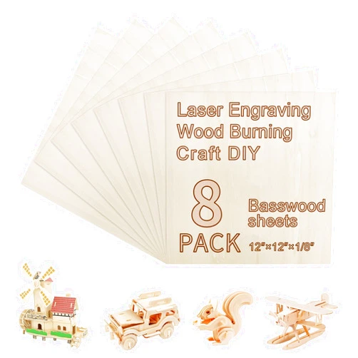RISWER Basswood Plywood 1/8