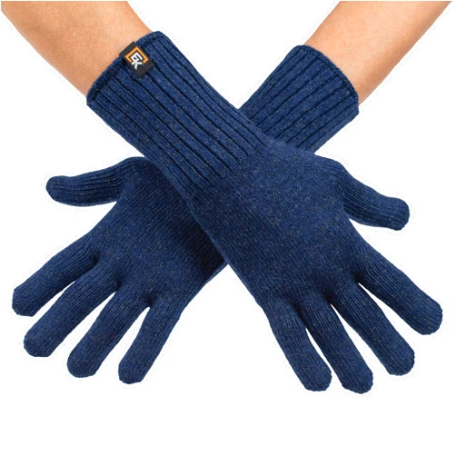 Evolution Knitwear Wool Knit Gloves - Super Soft Merino Wool - Made in the USA - Small