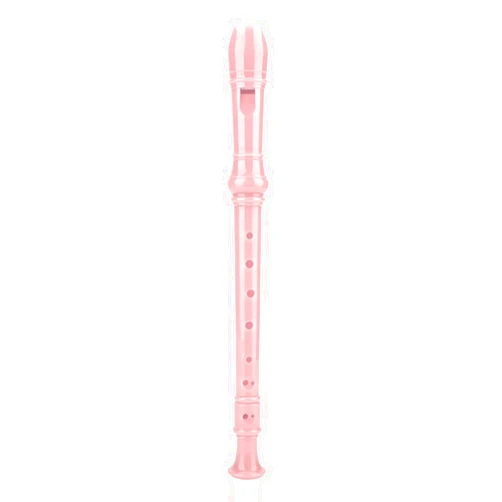 Walfront Children's Soprano Recorder Flute ABS Material 8 Holes High Pitch Non Detachable Design Reed Pipe Cleaning Bar Bag for Kids Beginners ()