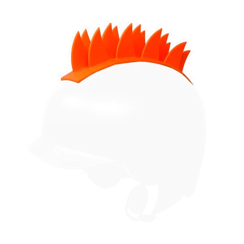 Helmet Head Cool Craniums Orange Razorback (Helmet not Included)
