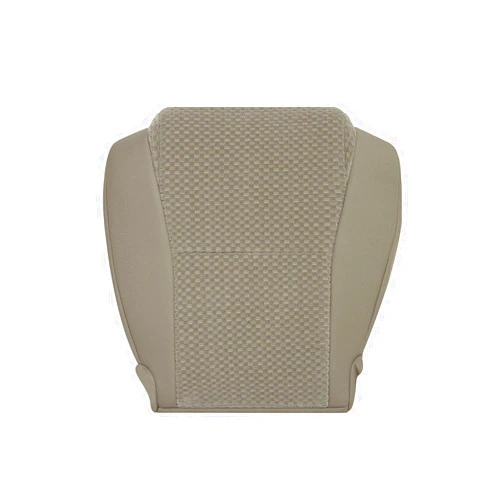 Auto Champ Of Texas Compatible with 2007-2013 Driver Side Bottom Cloth Seat Cover Toyota Tundra Grade SR5 - Sand Beige Tan