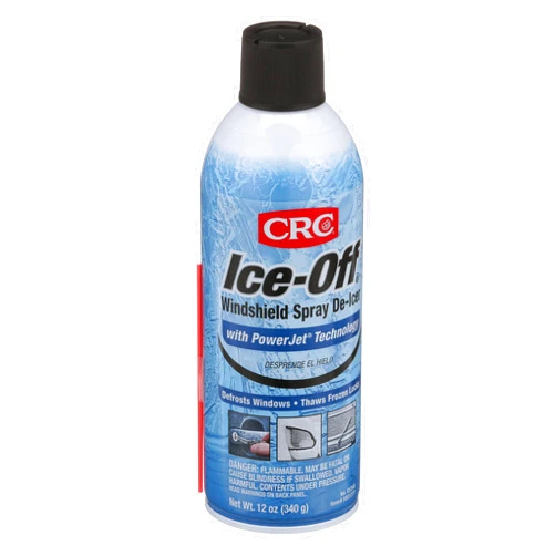 CRC Ice-Off Windshield Spray De-Icer, 12 Wt Oz, 05346