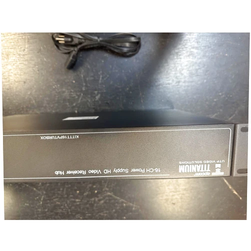 Generic UTP Video Solution Epcom Titanium 16-CH Power Supply HD Video Receiver Hub