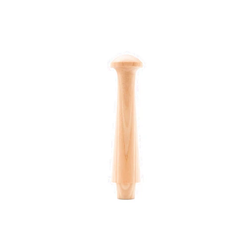 Woodpeckers Wooden Shaker Pegs 3-1/2-inch w/ 1/2-inch Tenon, Pack of 10 DIY Wooden Wall Hooks, Wood Hooks for Hanging Shaker Peg Rail and Coat/Hat/Towel Hook