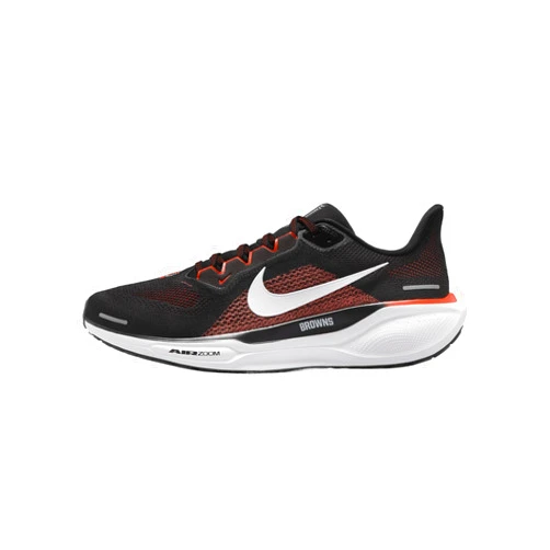 Nike Pegasus 41 Men's Road Running Shoes (FZ5075-001, Black/White/Team Orange/White)