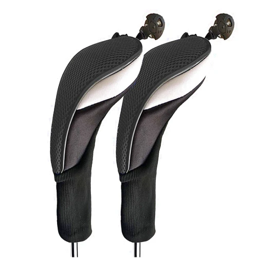 Amy Sport Golf Club Head Covers for Woods and Driver Hybrids Fairway Value Pack Protective Clubs Headcovers with Interchangeable No.Tags 1 3 5