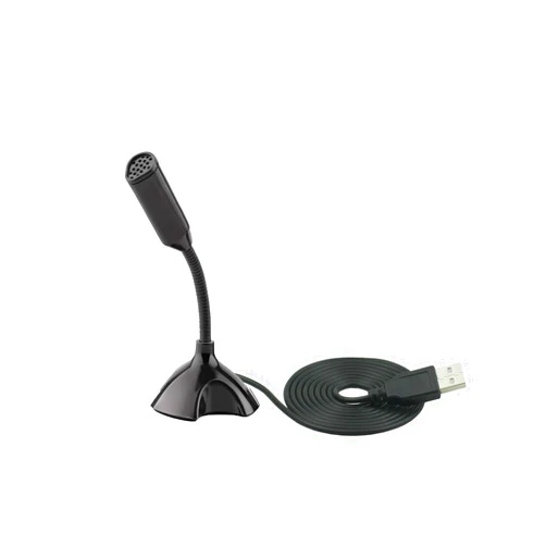 LANDIBO USB Microphone - Adjustable Gooseneck Mini for Laptop/Desktop Computers - Plug and Play, Driver-Free Condenser Microphone for PC - Recordings, Games, Streaming, Podcasts