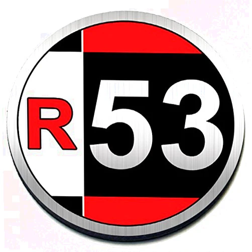 Artistic Reflection R53 - Magnetic Grill Badge for 1st Gen Mini Cooper S Hatchback 2002-2006