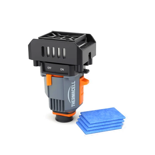 Thermacell Mosquito Backpacker Repeller, Gen 2.0 with 16 Hours of Repellent; 15 Foot Zone of Mosquito Protection; Long Lasting, Deet Free Bug Spray Alternative, Scent Free