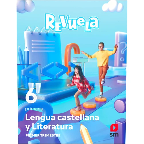 Esther Echevarría,María Zubicoa Arraiza,Ruth Prada Yañez,Álvaro Camacho,Raúl Rubio Jara,Laura Brenlla,Alejandro Herrerías,Aarón Illa Gómez,Lorena Calderón Maldonado,Shutterstock Lengua Castellana y Literatura . 6 Primaria. Trimestres. Revuela