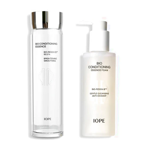 IOPE Bio-Conditioning Essence with Bio-Conditioning Essence Foam Cleanser