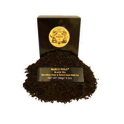 Mariage Frères Mariage Freres, Marco Polo Black Tea 100g 3.5oz Loose Tea (1 Pack)