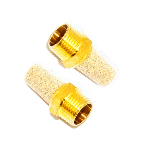 Joywayus Pneumatic Muffler Long Exhaust Muffler 1/2
