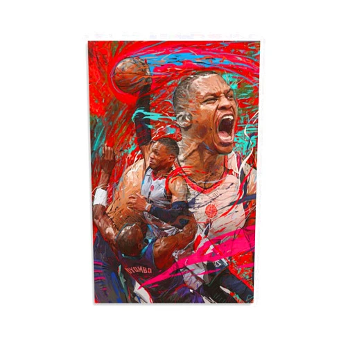 Generic Russell Westbrook Poster Canvas Poster Unframe：12x18inch(30x45cm)