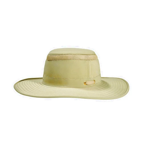 Tilley Mens Womens LTM2 Broad Brim Sun Protection Guaranteed for Life Lightweight Hat Khaki