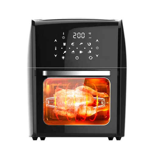 QXWJ Air Fryer 10 Liter 1800W Fast Large Kitchen Electric Hot Air Fryers Oven & Oilless Cooker,LED Touchscreen/Roast/Bake/Keep Warm,Suitable for Dishwasher,Nonstick