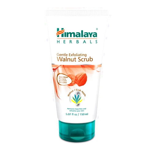 Himalaya Gentle Exfoliating Walnut Scrub for Deep Cleaning & Renewed Skin, 5.07 oz