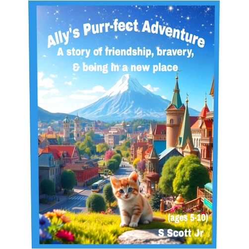 S Scott Jr Ally's Purr-fect Adventure: A story of friendship, bravery, & being in a new place (ages 5-10)