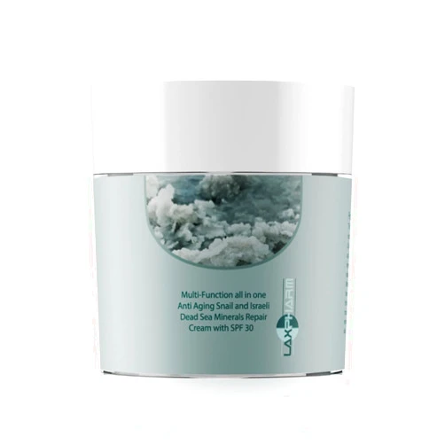 Symo Kane Multi-Function Snail Mucin & Dead Sea Minerals Repair Cream with SPF 30 | Anti-Aging, UV Protection & Hydration for Radiant Skin for a Youthful Glow