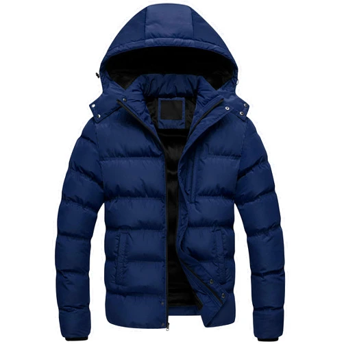 CREATMO US Men's Puffer Jacket Waterproof Winter Parka jacket Warm Thicken Ski Coat