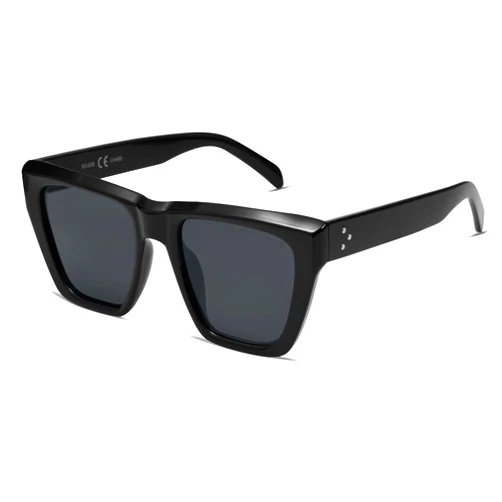 SOJOS Fashion Oversized Square Polarized Sunglasses for Women Trendy UV Protection Lens Womens Sunnies SJ2179