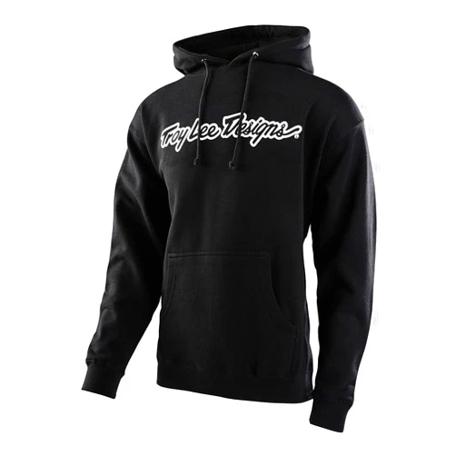 Troy Lee Designs Motorcycle Motocross Racing PULLOVER HOODIE for Men, Signature Pullover Hoodie