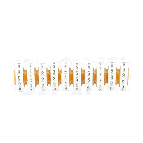 3M Scotchcode Wire Marker Tape Refill Roll, SDR-0-9, 10 Rolls, Numbering 0 thru 9