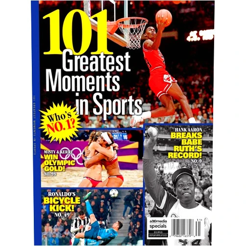 101 Greatest Moments In Sports Magazine Issue 31 Win Olympic Gold