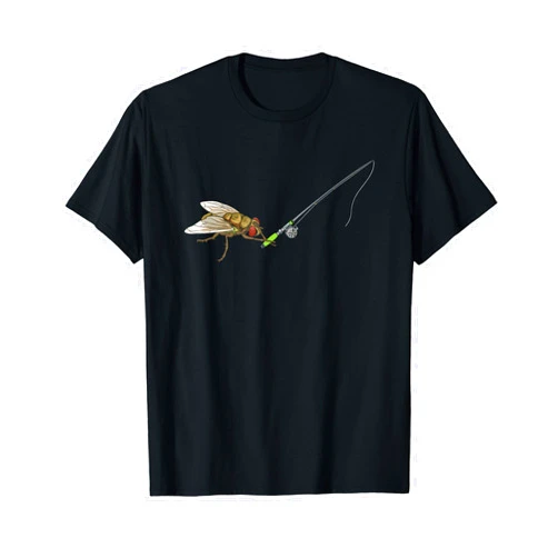 Funny Fisherman Gifts Fly Fishing Sportfishing Angling Angler Funny Joke Pun T-Shirt